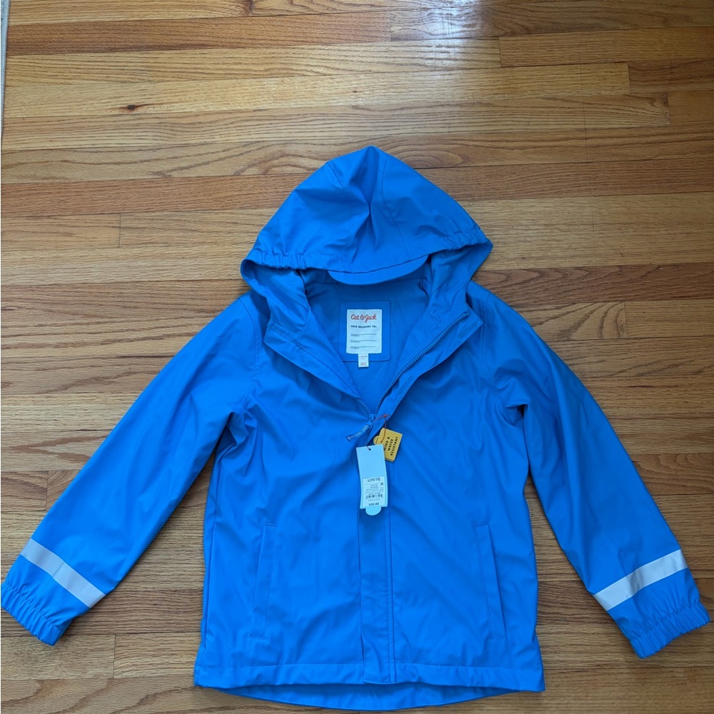 Cat & Jack Bright Blue Raincoat for Kids